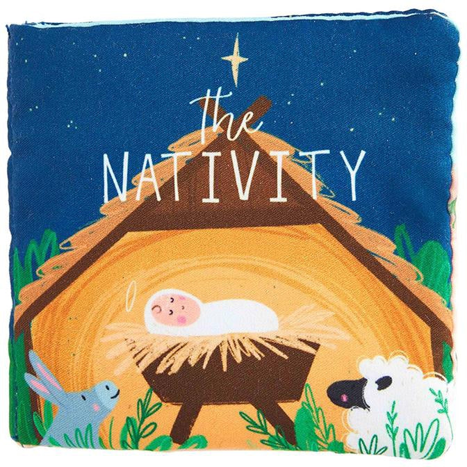 Mud Pie Nativity Book & Singing Baby Jesus Set