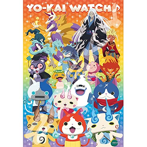 ENSKY - 300-1904 Jigsaw Puzzle Yo-Kai Watch To The World Of The Yokai - 300 Pieces