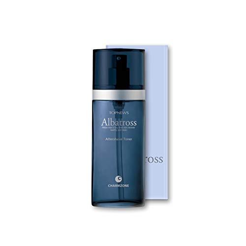 CHARMZONE Albatross Aftershave Toning Water Toner - Hydrating Moisturizing Nourishing and Soothing Aftershave Lotion Skincare for Men (130ml/4.4 fl.oz)