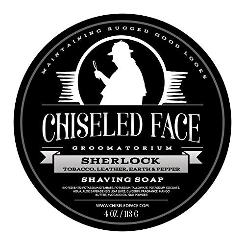 Sherlock - Handmade Luxury Shaving Soap from Chiseled Face Groomatorium