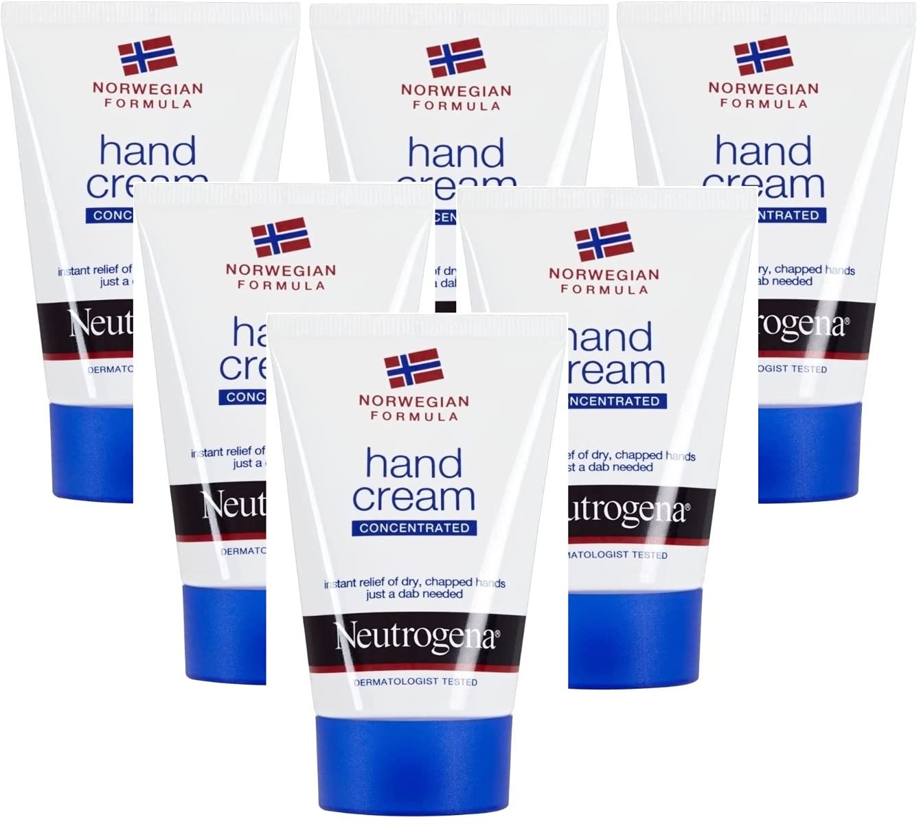 Norwegian Formula Neutrogena Hand Cream Concentrated 50mlX6 (Pack of 6)