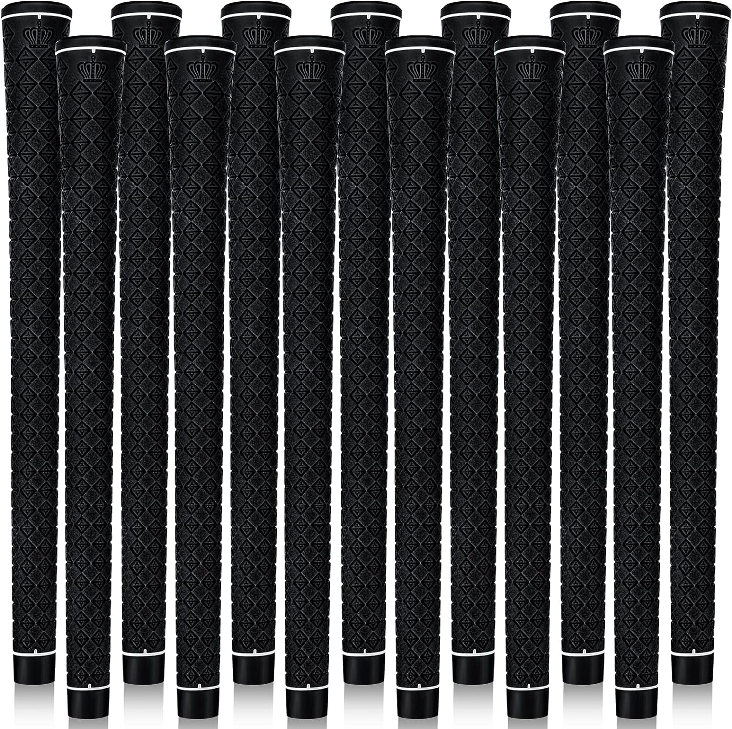 KINGRASPgolf Club Grips (13 Piece) Set Golf Club Grips | Multi-Compound Rubber Golf Grip Undersize/Standard/Midsize 10 Colors Optional.
