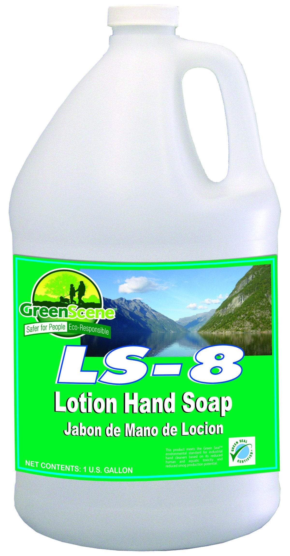 Simoniz G1394004 Green Scene LS-8 Lotion Hand Soap, 1 gal Bottles per Case (Pack of 4)