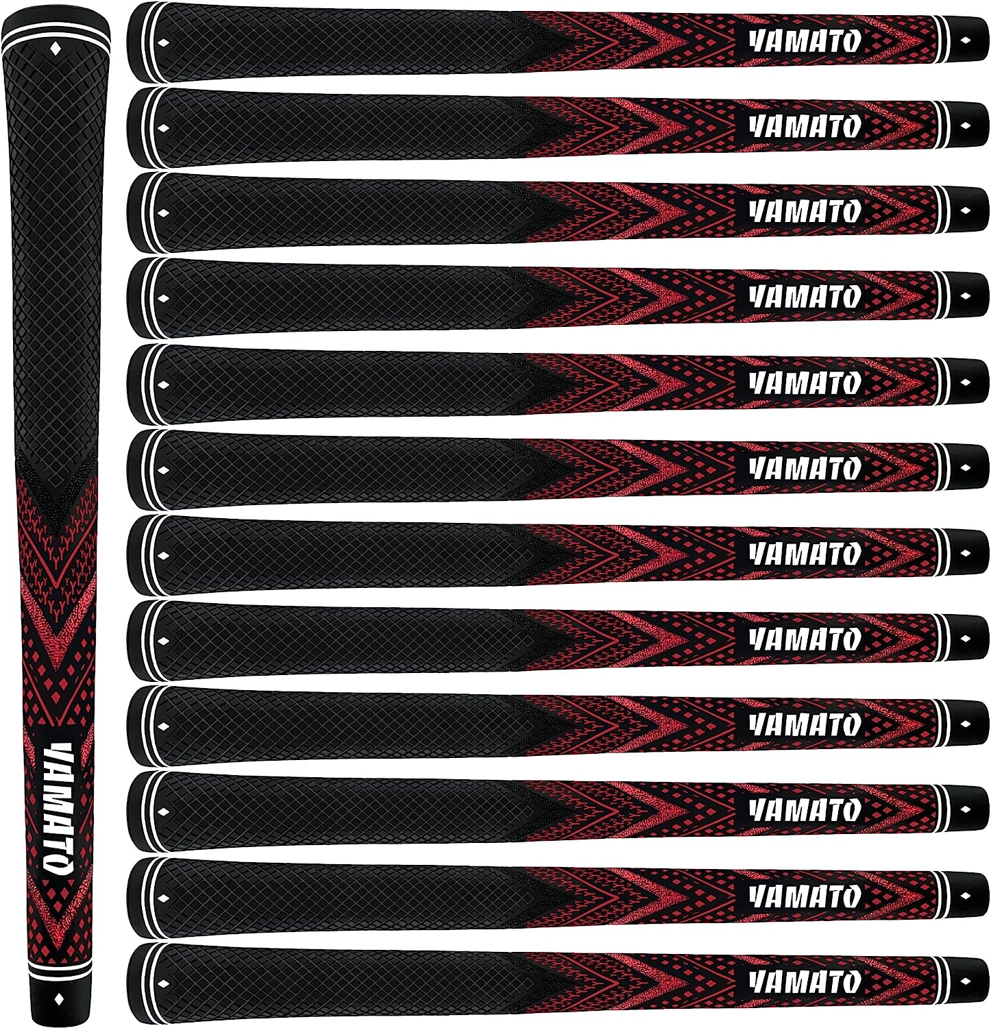 Yamato Innovative Golf Grips 13 Pack Midsize/Standardsize Golf Club Grips, All-Weather Firm Control And High Performance Grips Provides Superior Comfort And Responsiveness,4 colors Available