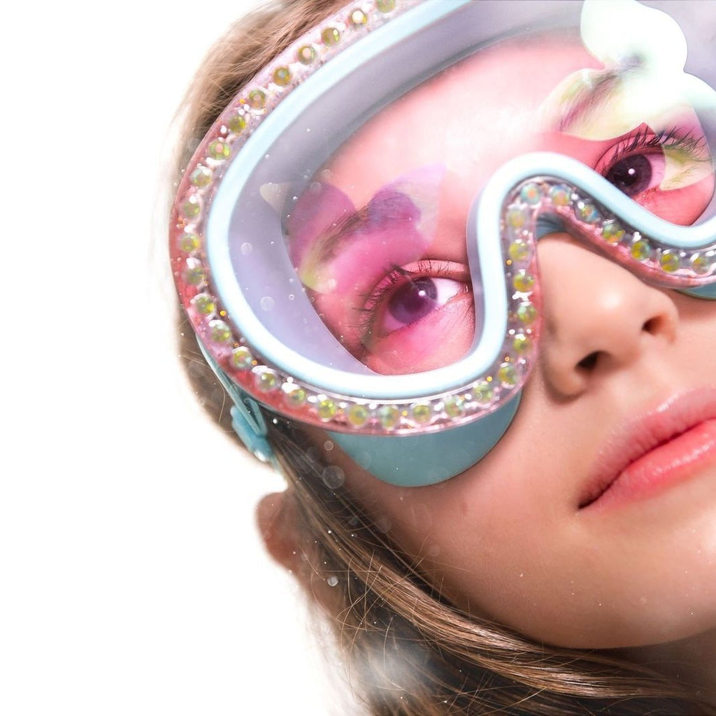 Blue Sea Mermaid Swim Goggles
