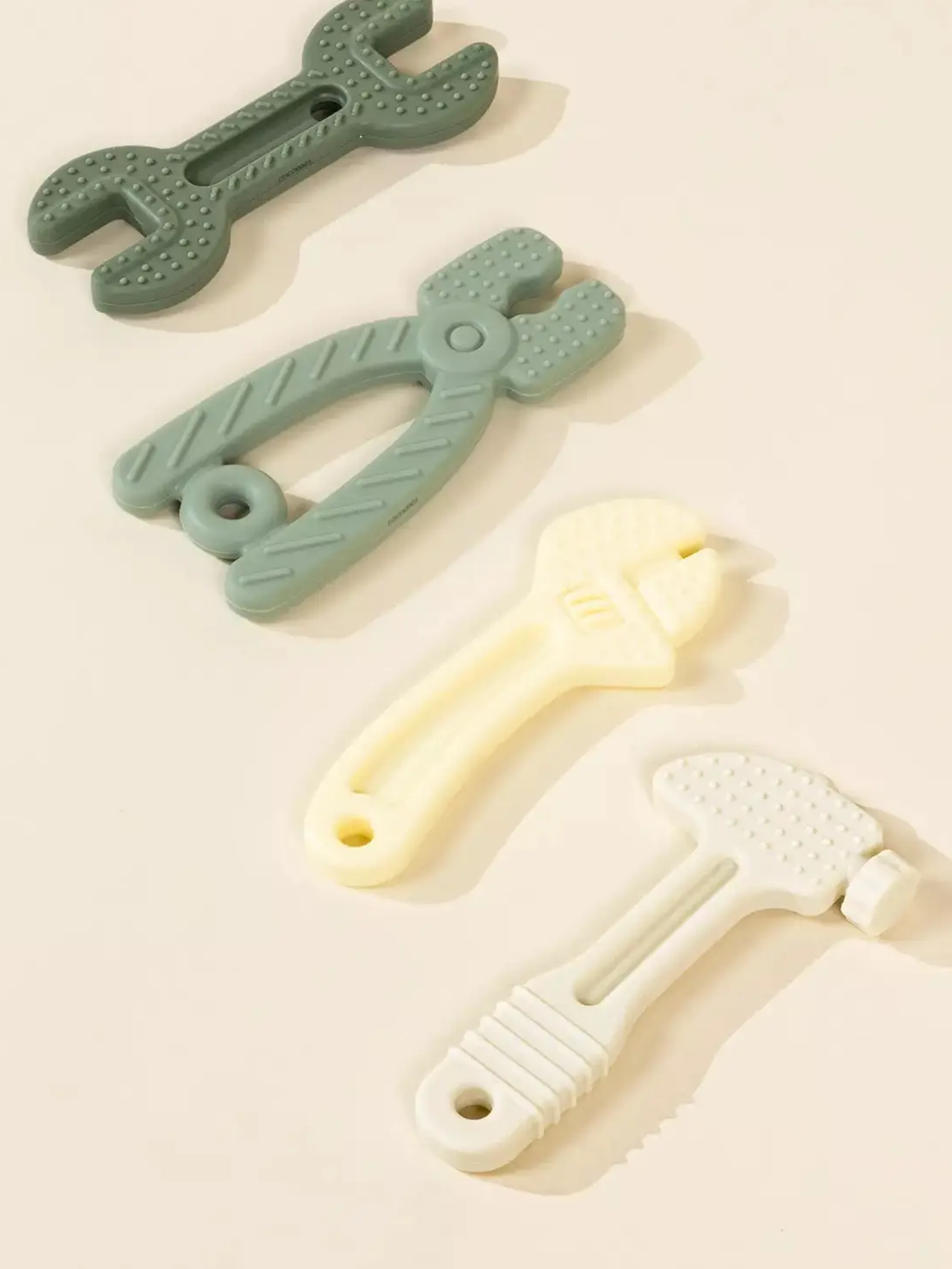 4 Piece Set Silicone Play Tools