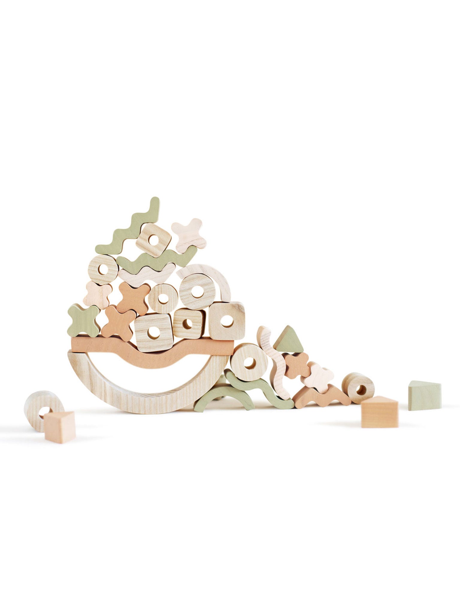 Wooden Balance Stacker