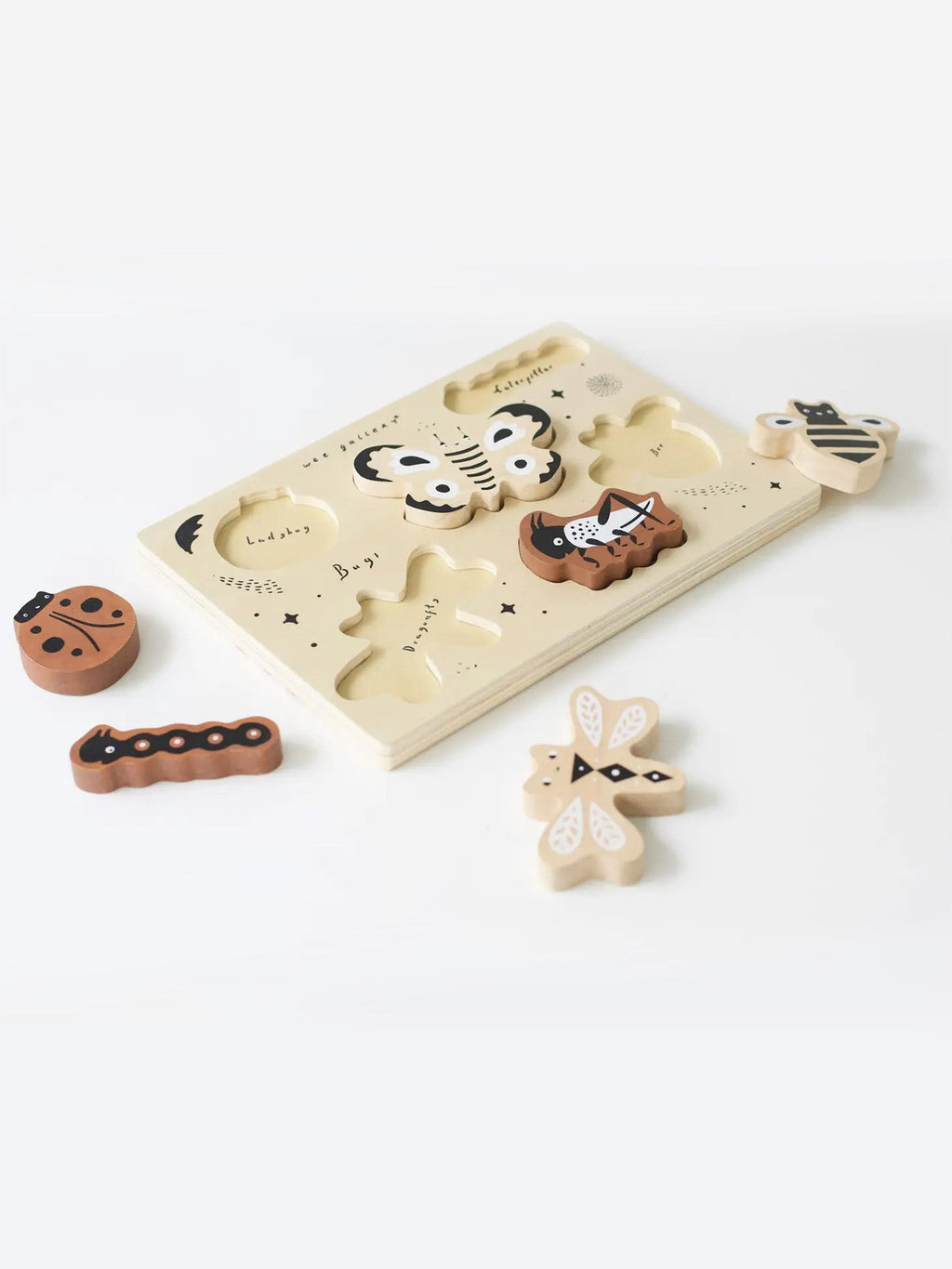 Bugs Wooden Tray Puzzle