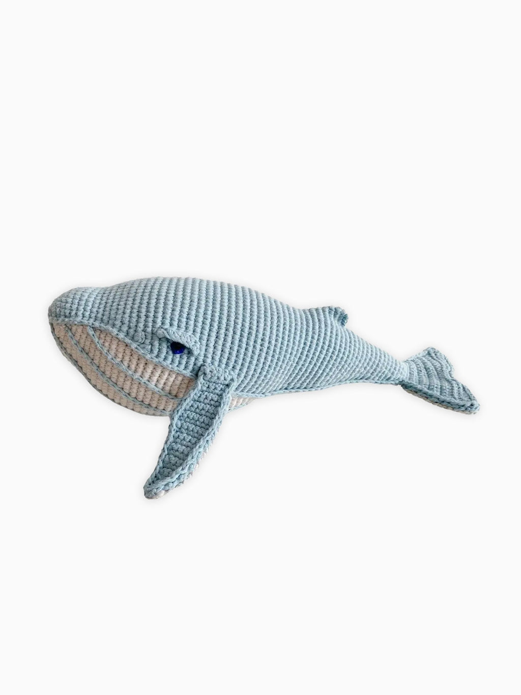 Organic Stuffed Whale Toy