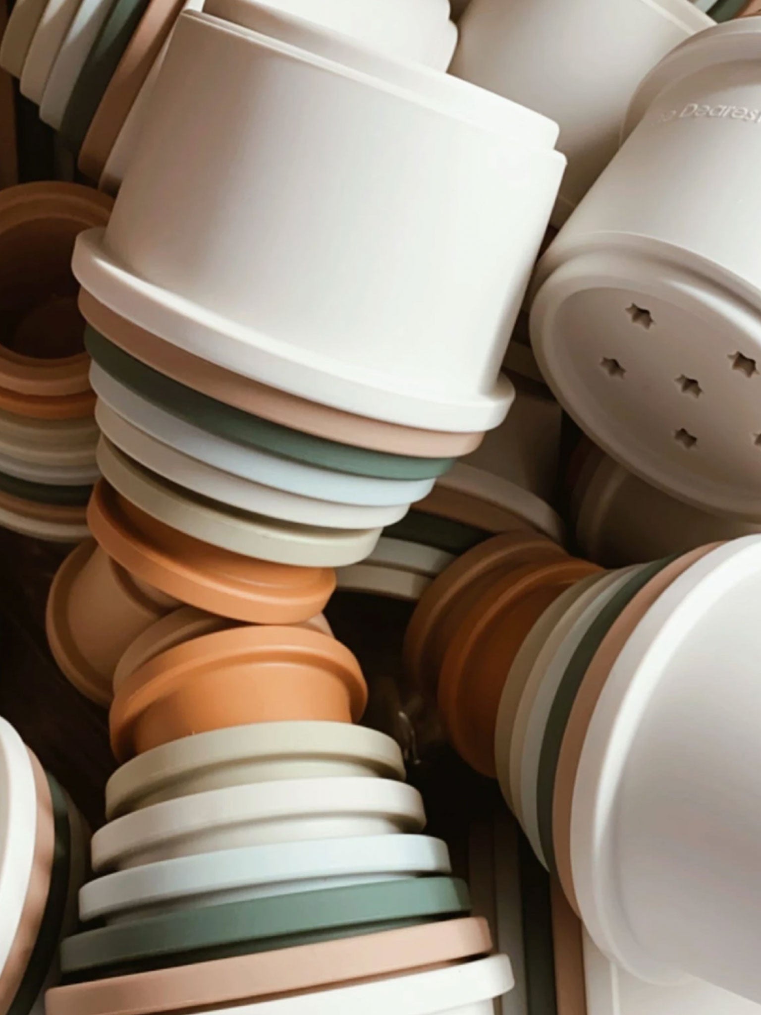 Silicone Stacking Cups